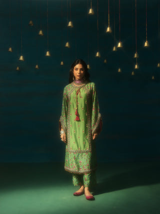 CHANDRIKA (Light Green Suit Set)