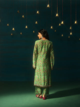 CHANDRIKA (Light Green Suit Set)