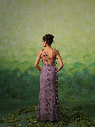 LUNA (Purple Slip Dress)