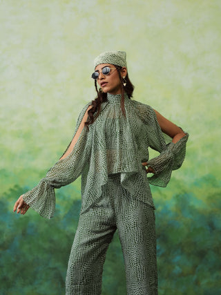 TAYLOR (Green 2 piece Co-ord Set)