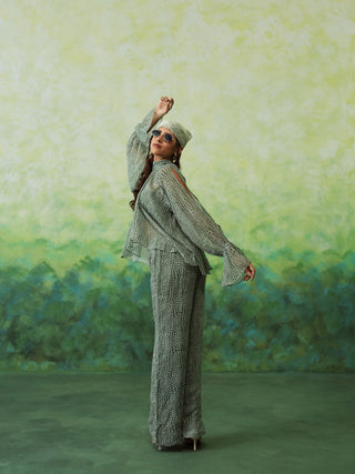 TAYLOR (Green 2 piece Co-ord Set)