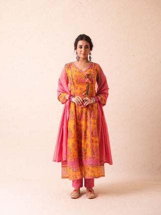 Anjali Orange Angrakha