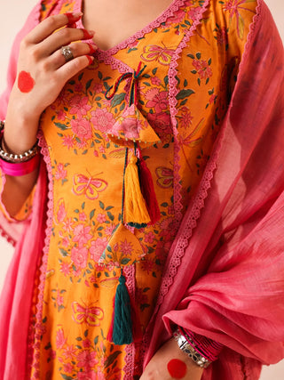 Anjali Orange Angrakha