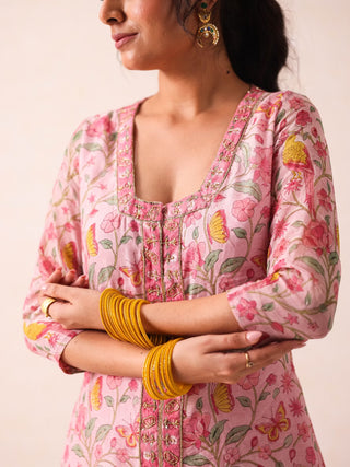 Nainy Pink Suit