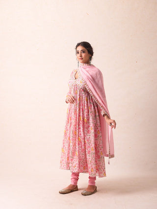 Saanvi Pink Anarkali