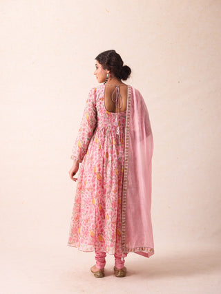 Saanvi Pink Anarkali