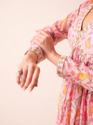 Saanvi Pink Anarkali