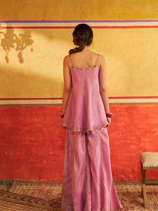 Sangam Lavender Sharara Set