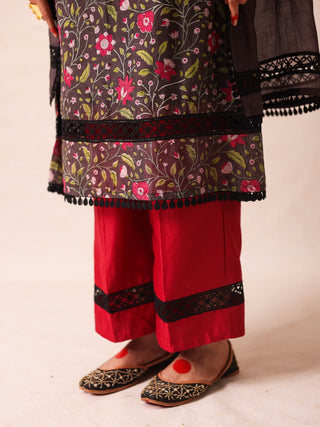 Shaifali Grey Suit