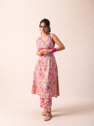 Shelly Pink Kurta Set