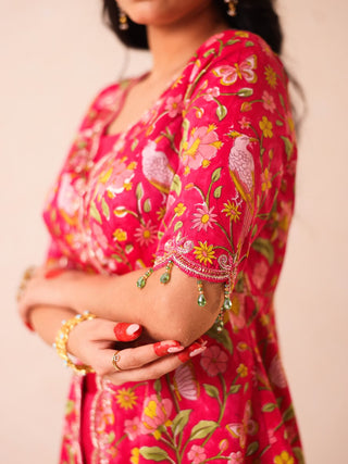 Shreya Pink Sharara Set