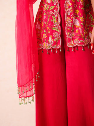 Shreya Pink Sharara Set