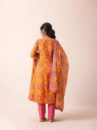 Veda Orange Suit